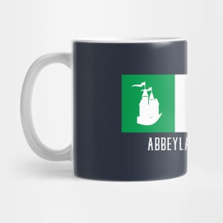 Abbeylara Ireland, Gaelic - Irish Flag Mug